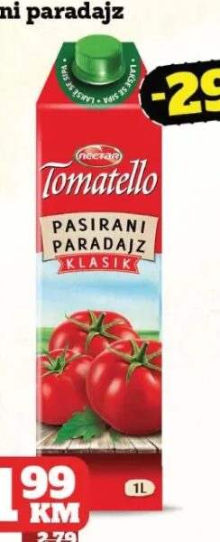 Nectar Tomatello pasirani paradajz 1 l