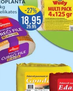 Neoplanta dimljeni ćureći file 1 kg, FIS