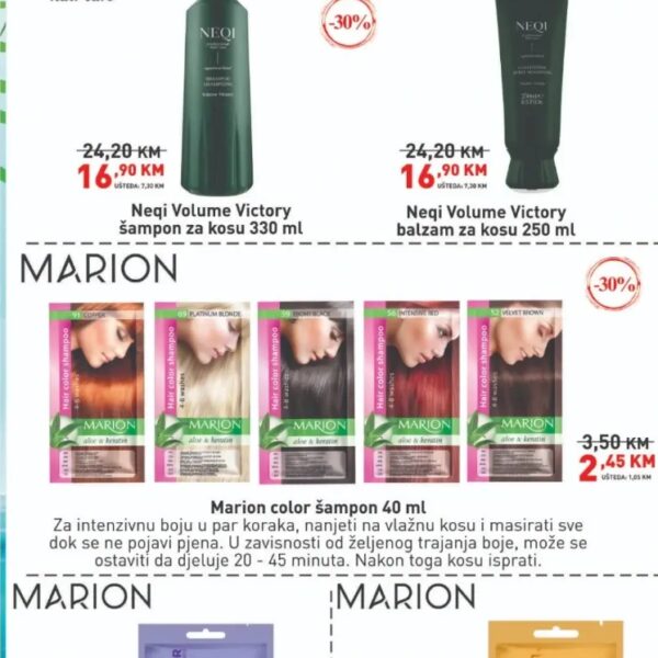 Neqi Volume Victory šampon za kosu 330 ml