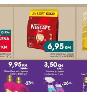 Nescafe 20+4, Mega diskont