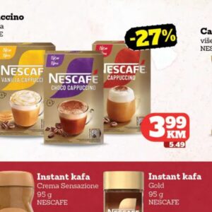 NESCAFE Cappuccino, Moj market