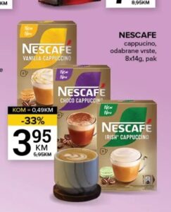 Nescafe cappucino 8x14 g, Konzum i Mercator