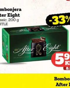 NESTLE Bombonjera After Eight Classic 200 g, Tropic