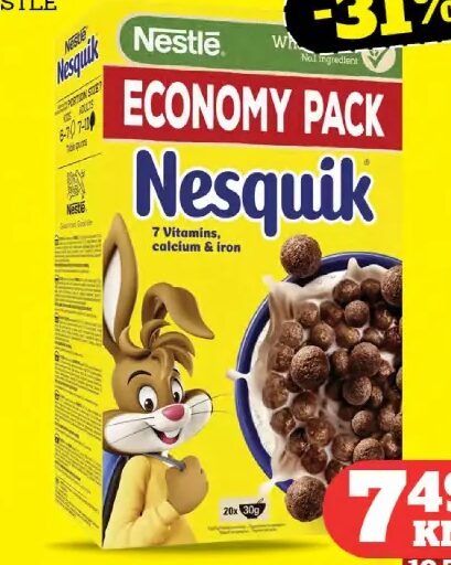 Nestlé čokoladne pahuljice Nesquik 625 g