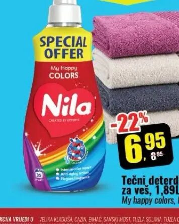 Nila Tečni deterdžent 1.89l