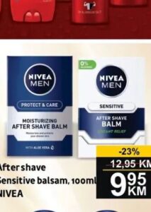 Nivea After shave sensitive balsam 100 ml, Best