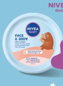 Nivea Baby dječja krema za lice i tijelo 200 ml, Konzum i Mercator