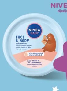 Nivea Baby dječja krema za lice i tijelo 200 ml, Konzum i Mercator
