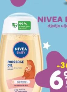 Nivea Baby dječje ulje za tijelo 200 ml, Konzum i Mercator