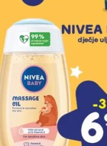 Nivea Baby dječje ulje za tijelo 200 ml, Konzum i Mercator