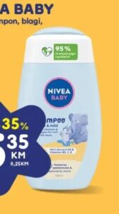 Nivea Baby dječji šampon 200ml, Konzum i Mercator