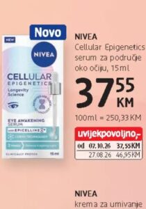 Nivea Cellular Epigenetics serum za područje oko očiju 15 ml, dm