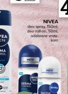 Nivea deo-spray 150ml, Konzum i Mercator