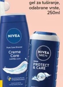 Nivea gel za tuširanje 250ml, Konzum i Mercator