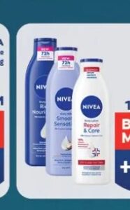 Nivea mlijeko i losion za tijelo 250 ml, Konzum i Mercator