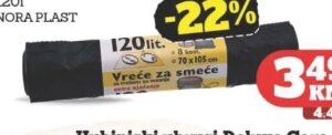 Nora Plast vreće za smeće 120l 120 l