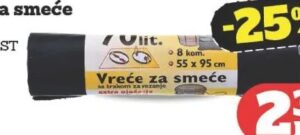 Nora Plast vreće za smeće 70l 70 l