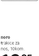 noro trakice za nos 10 kom., dm