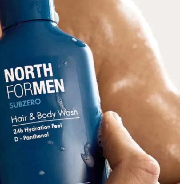 North For Men Subzero sredstvo za pranje kose i tijela 250 ml