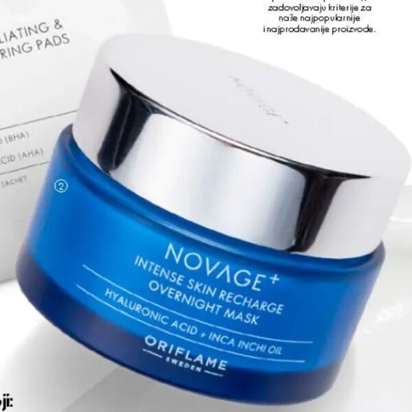 Novage+ Intense Skin Recharge noćna maska 50 ml