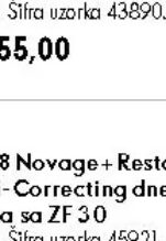 Novage+ Restore Multi-Correcting dnevna krema sa ZF 30 50 ml, Oriflame