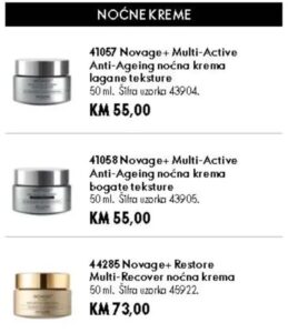Novage+ Restore Multi-Recover noćna krema 50 ml, Oriflame