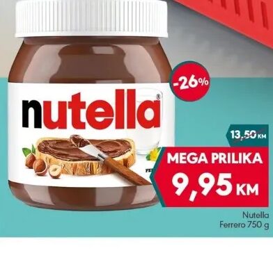 Nutella Ferrero 750 g