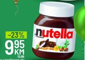 Nutella krem namaz 750 g, Bingo