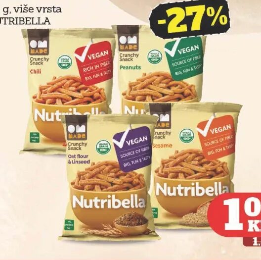 Nutribella Grisini 70 g