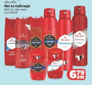 Old Spice Deo stick / Deo sprej / Gel za tuširanje 400 ml