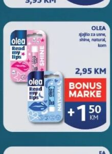 Olea sjajilo za usne kom, Konzum i Mercator