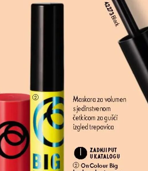 OnColour Big Lash vodootporna maskara 8 ml
