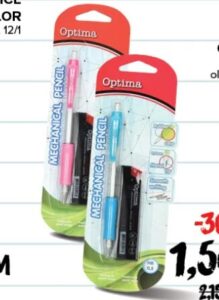 OPTIMA tehnička olovka 0,5 + mine, pak pak, Konzum i Mercator