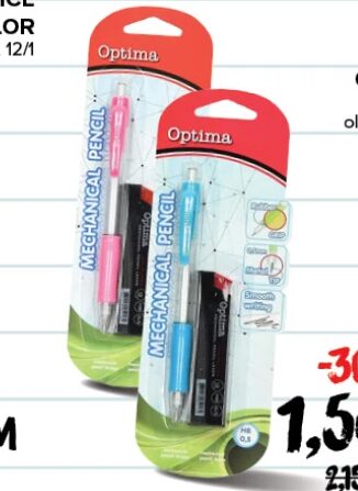 OPTIMA tehnička olovka 0,5 + mine, pak