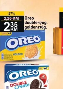 Oreo double 170g, golden 176g 170 g / 176 g, Best