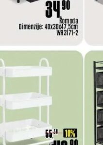 Organizer B1148U-TJ 45x46.5x78.5cm, Robot