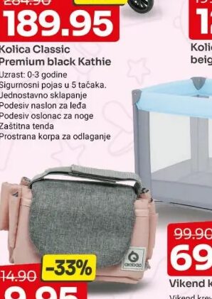 Organizer za dječija kolica