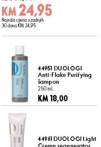 Oriflame Duologi Anti-Flake Purifying šampon 250 ml