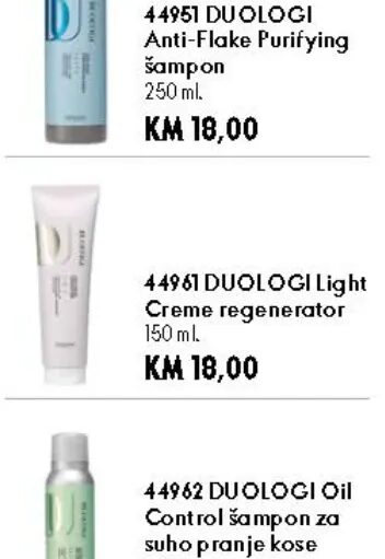 Oriflame Duologi Oil Control šampon za suho pranje kose 150 ml
