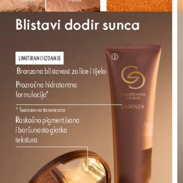 Oriflame Giordani Gold Essenza bronzer u kamenu 9,5g