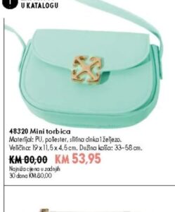 Oriflame Mini torbica 19 x 11,5 x 4,5 cm, Oriflame