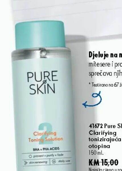 Oriflame Pure Skin Clarifying tonizirajuća otopina 150 ml