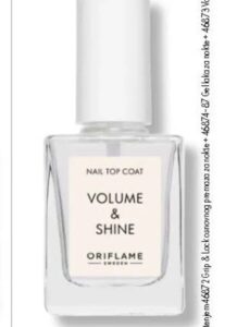 Oriflame Volume & Shine završni premaz za nokte 9 ml, Oriflame