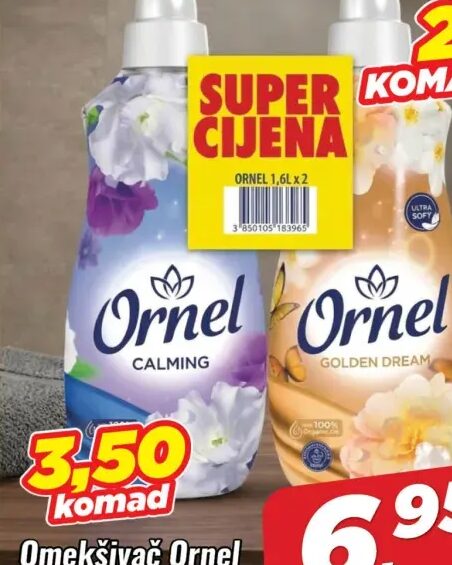 Ornel Omekšivač Calming 2x1600 ml