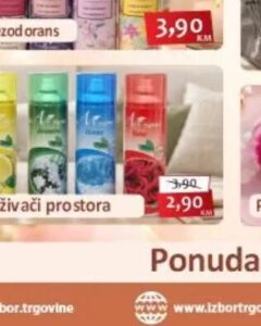 Osvježivači prostora, Izbor trgovina