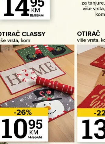 OTIRAČ CLASSY kom