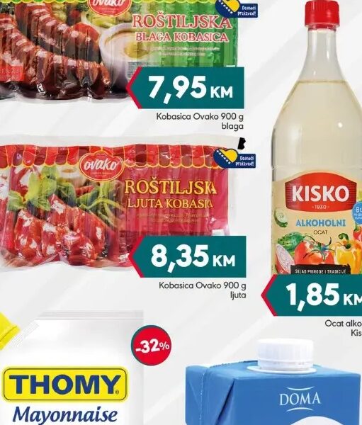 Ovako Kobasica ljuta 900 g