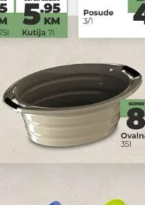 Ovalna posuda 35 l, Namex