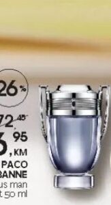 PACO RABANNE invictus man edt 50 ml, CM