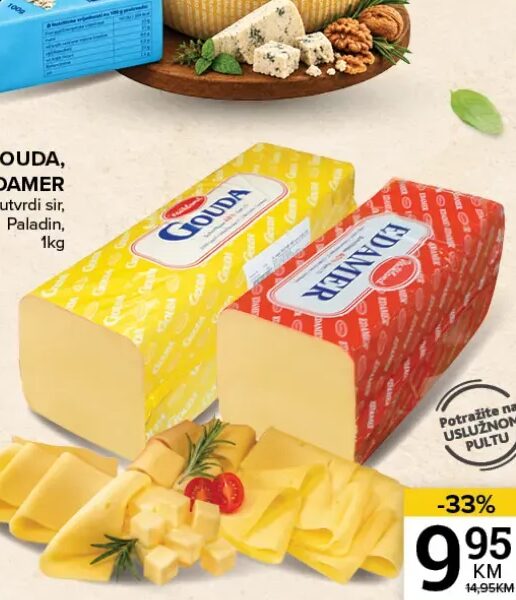 Paladin Gouda, Edamer 1 kg